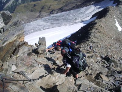 009-Abstieg vom Schoenbichler Horn